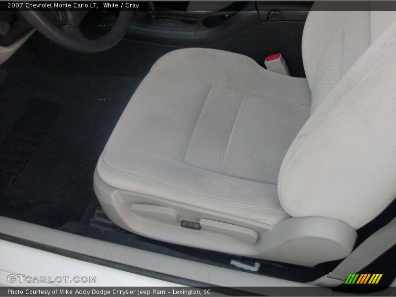 White / Gray 2007 Chevrolet Monte Carlo LT