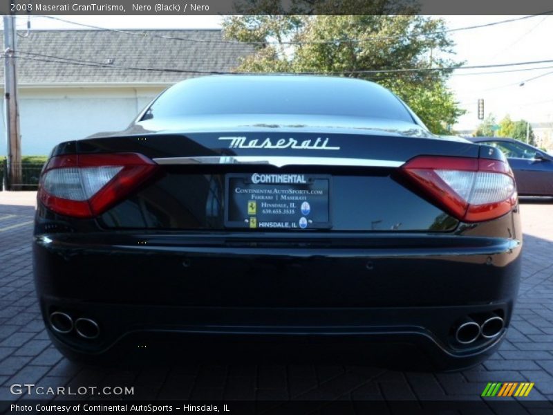 Nero (Black) / Nero 2008 Maserati GranTurismo