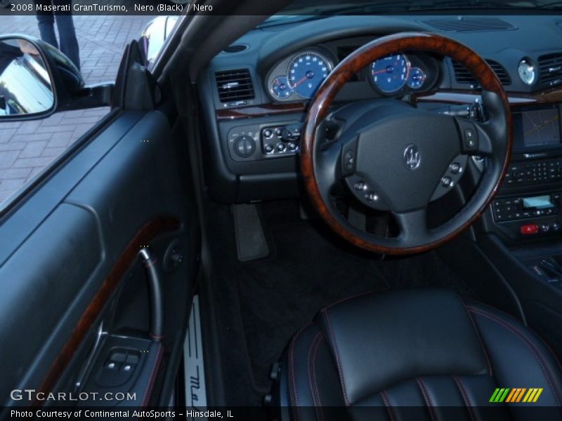 Nero (Black) / Nero 2008 Maserati GranTurismo