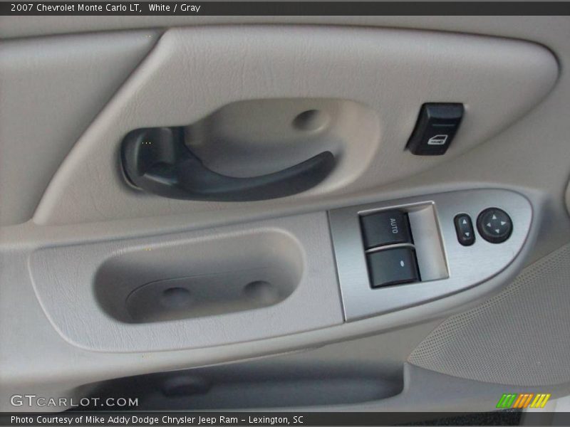 White / Gray 2007 Chevrolet Monte Carlo LT