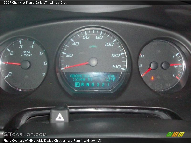White / Gray 2007 Chevrolet Monte Carlo LT