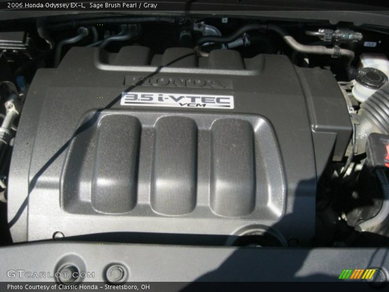 Sage Brush Pearl / Gray 2006 Honda Odyssey EX-L