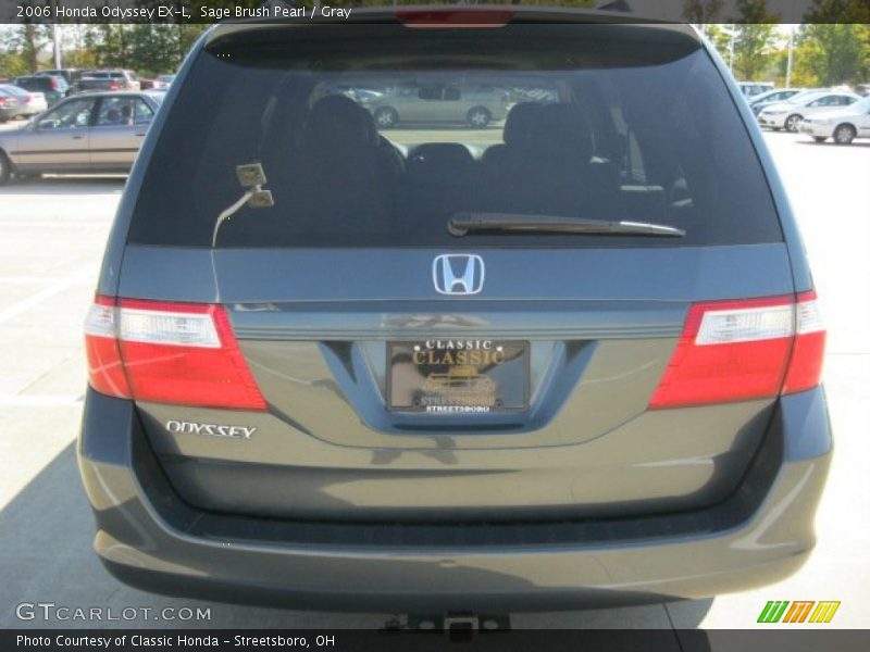 Sage Brush Pearl / Gray 2006 Honda Odyssey EX-L