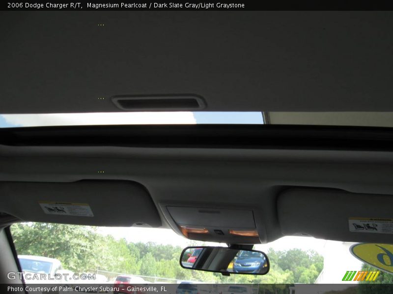 Magnesium Pearlcoat / Dark Slate Gray/Light Graystone 2006 Dodge Charger R/T