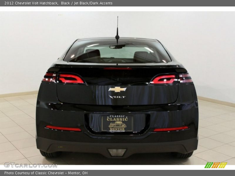 Black / Jet Black/Dark Accents 2012 Chevrolet Volt Hatchback