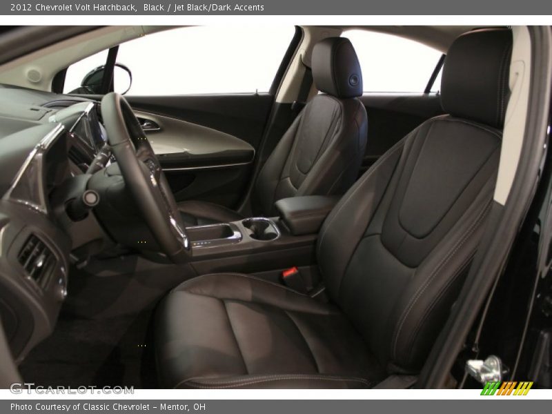  2012 Volt Hatchback Jet Black/Dark Accents Interior
