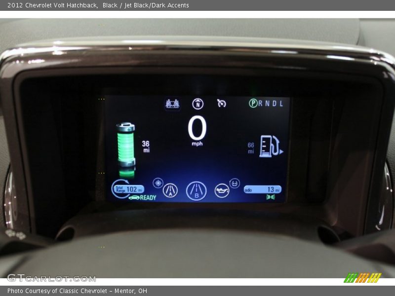  2012 Volt Hatchback Hatchback Gauges