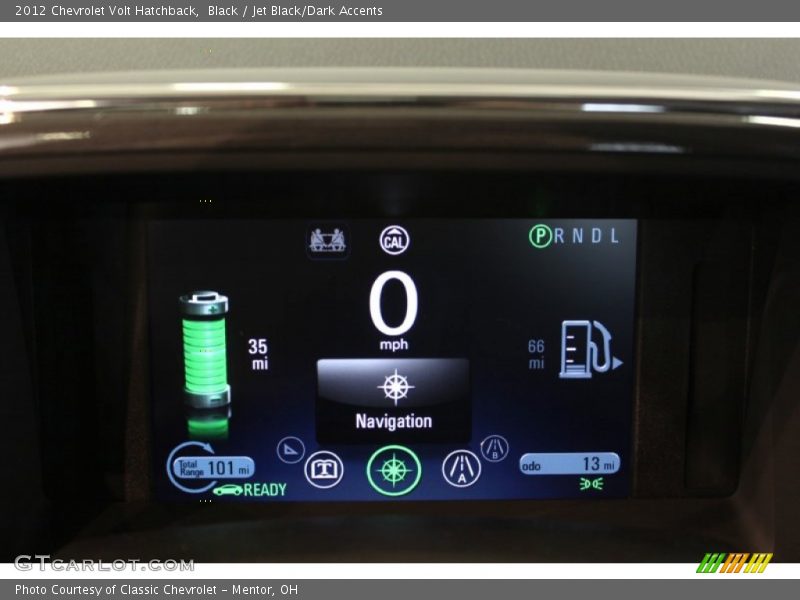 2012 Volt Hatchback Hatchback Gauges