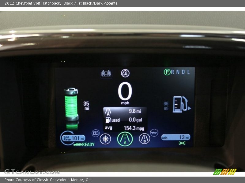  2012 Volt Hatchback Hatchback Gauges