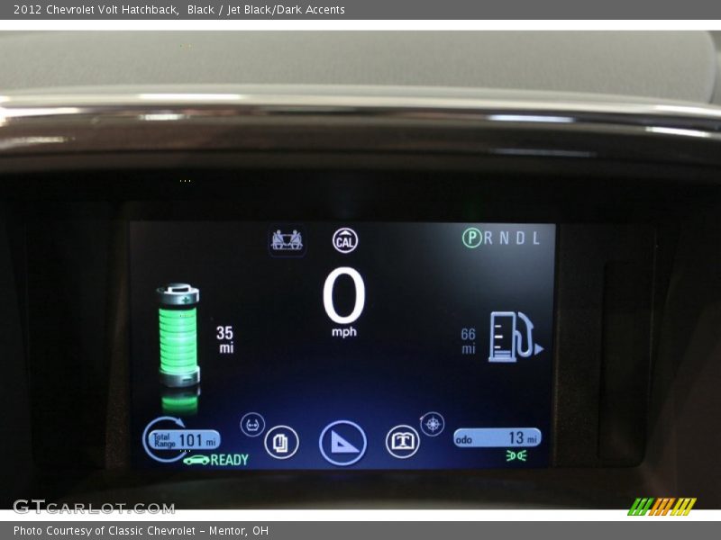  2012 Volt Hatchback Hatchback Gauges