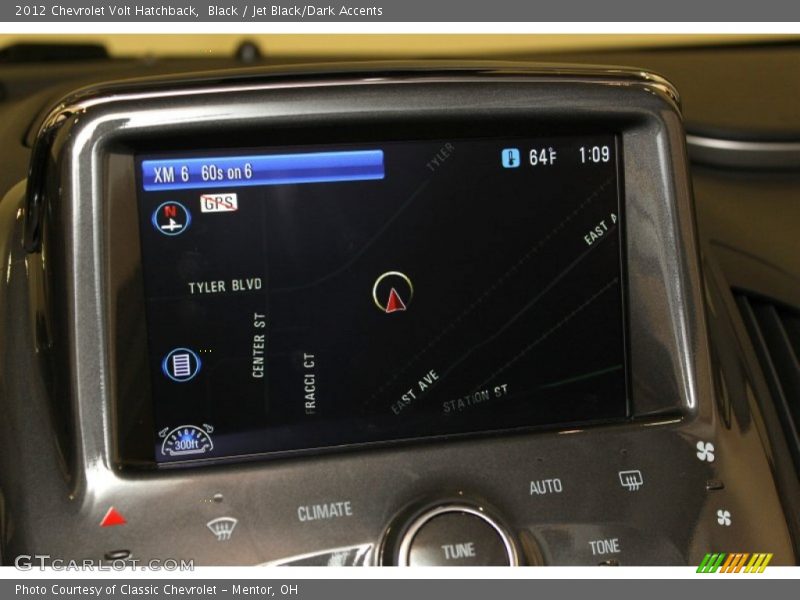 Navigation of 2012 Volt Hatchback