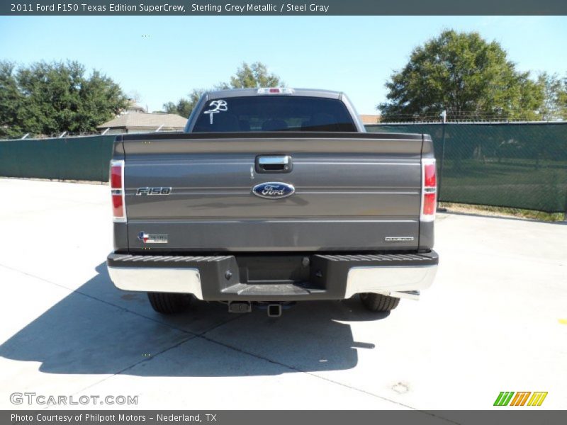 Sterling Grey Metallic / Steel Gray 2011 Ford F150 Texas Edition SuperCrew