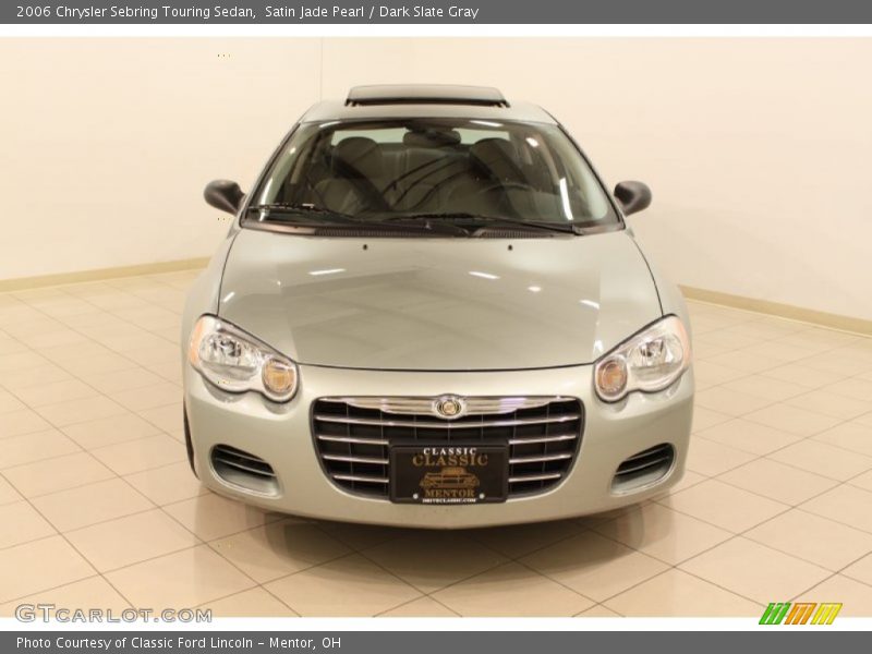 Satin Jade Pearl / Dark Slate Gray 2006 Chrysler Sebring Touring Sedan
