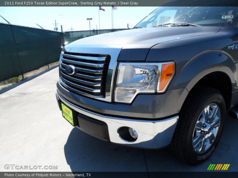 Sterling Grey Metallic / Steel Gray 2011 Ford F150 Texas Edition SuperCrew