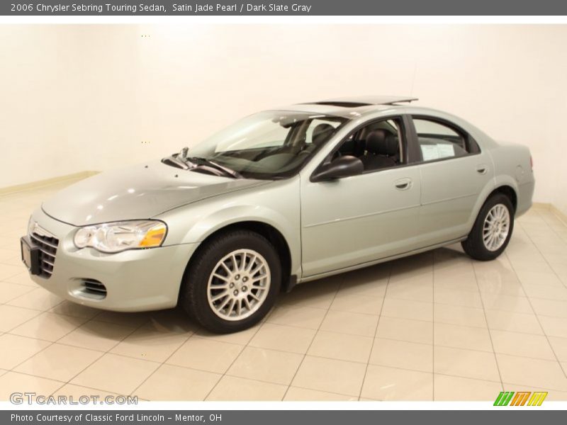 Satin Jade Pearl / Dark Slate Gray 2006 Chrysler Sebring Touring Sedan