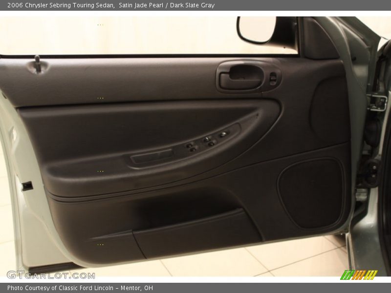 Satin Jade Pearl / Dark Slate Gray 2006 Chrysler Sebring Touring Sedan