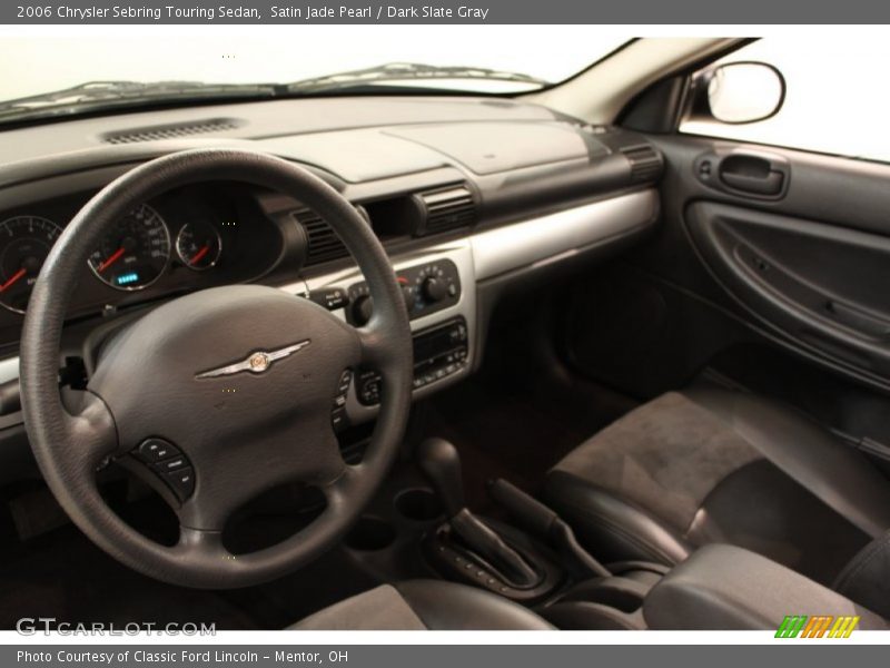 Satin Jade Pearl / Dark Slate Gray 2006 Chrysler Sebring Touring Sedan