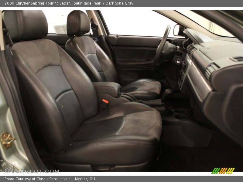 Satin Jade Pearl / Dark Slate Gray 2006 Chrysler Sebring Touring Sedan