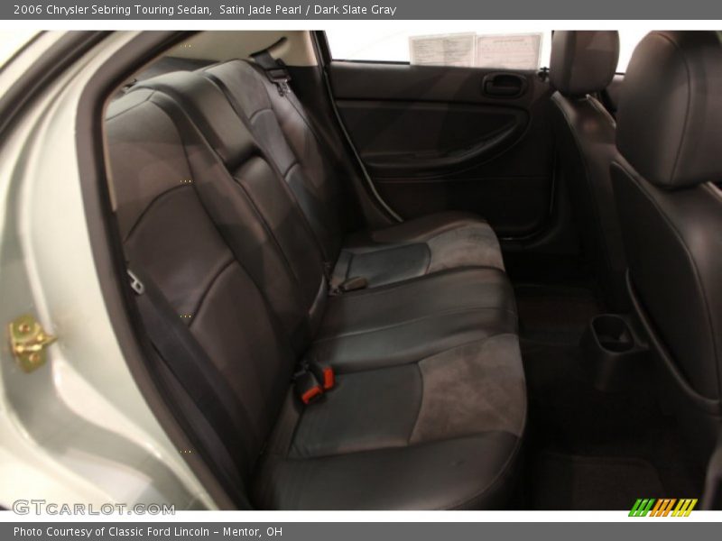 Satin Jade Pearl / Dark Slate Gray 2006 Chrysler Sebring Touring Sedan