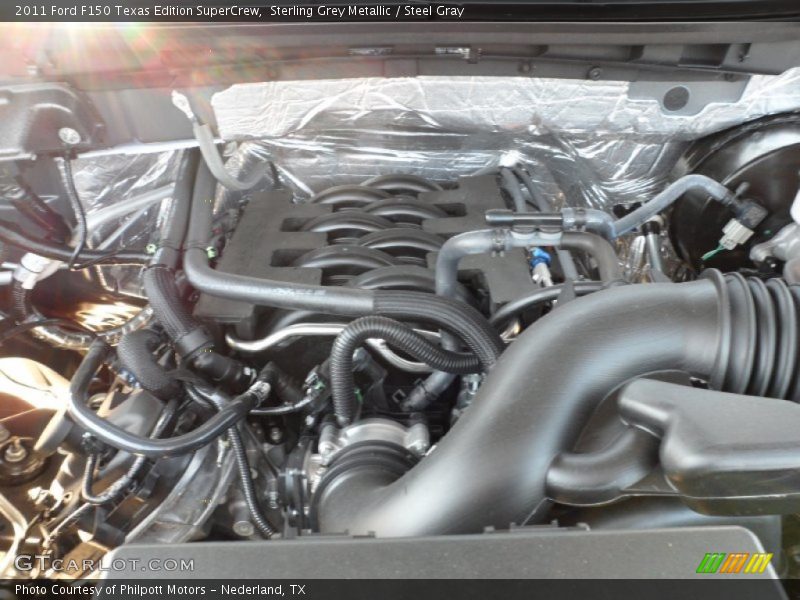 Sterling Grey Metallic / Steel Gray 2011 Ford F150 Texas Edition SuperCrew