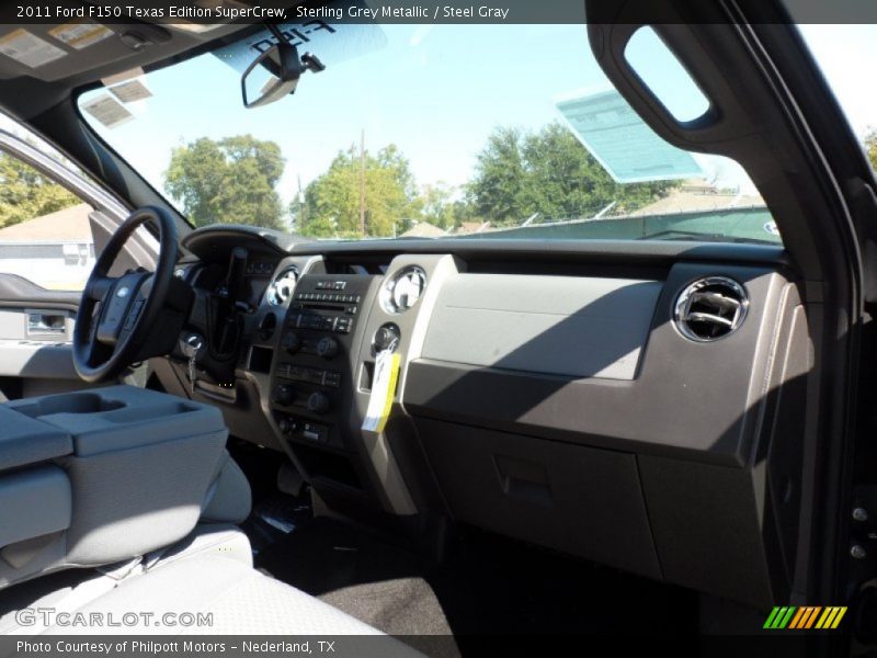 Sterling Grey Metallic / Steel Gray 2011 Ford F150 Texas Edition SuperCrew