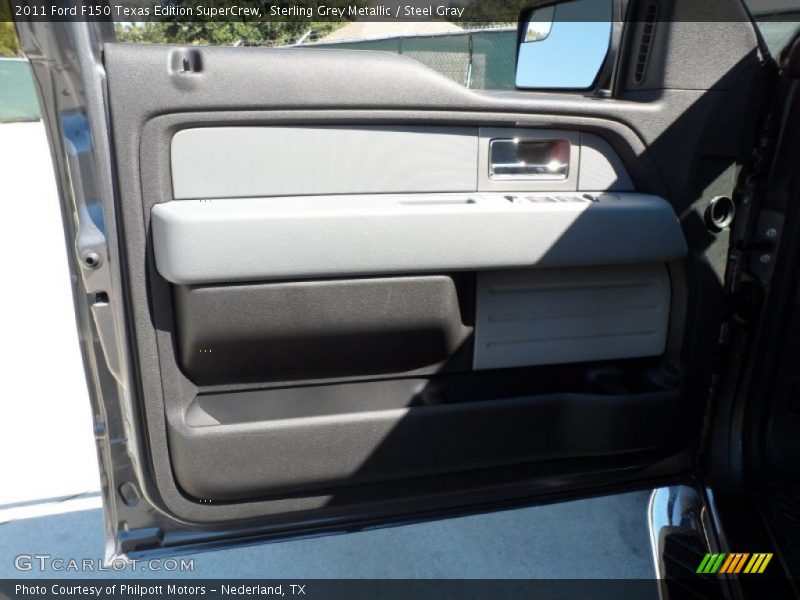 Sterling Grey Metallic / Steel Gray 2011 Ford F150 Texas Edition SuperCrew