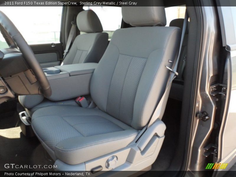 Sterling Grey Metallic / Steel Gray 2011 Ford F150 Texas Edition SuperCrew