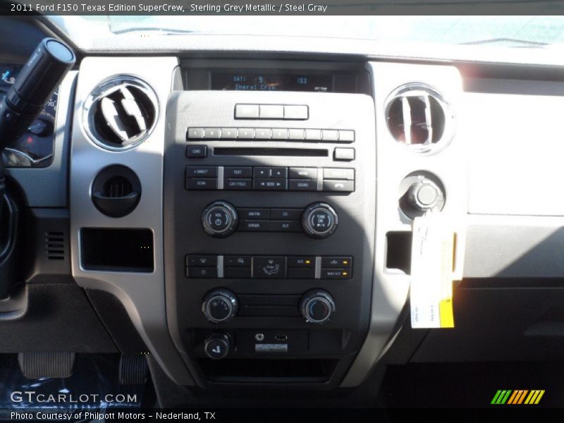 Sterling Grey Metallic / Steel Gray 2011 Ford F150 Texas Edition SuperCrew