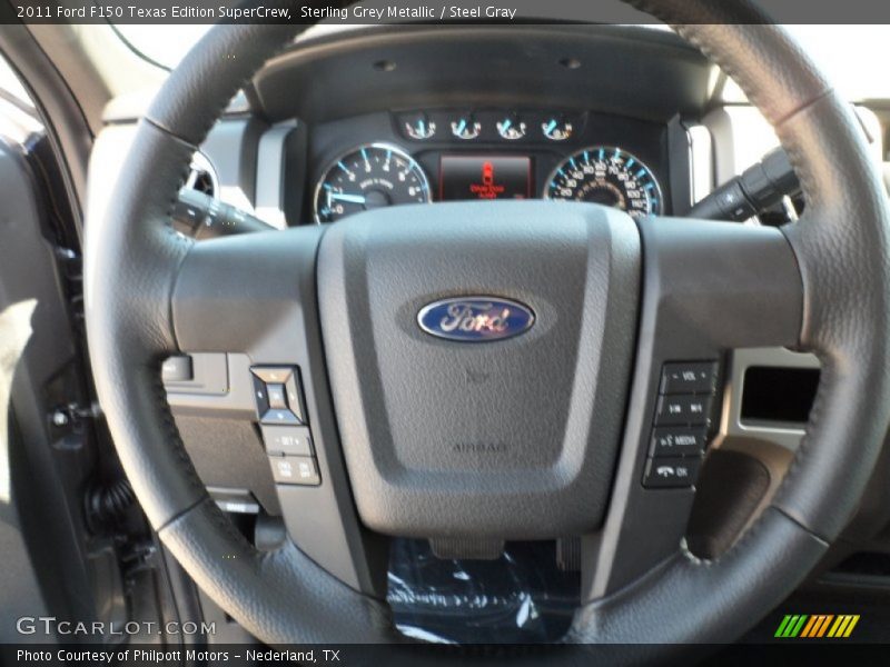 Sterling Grey Metallic / Steel Gray 2011 Ford F150 Texas Edition SuperCrew