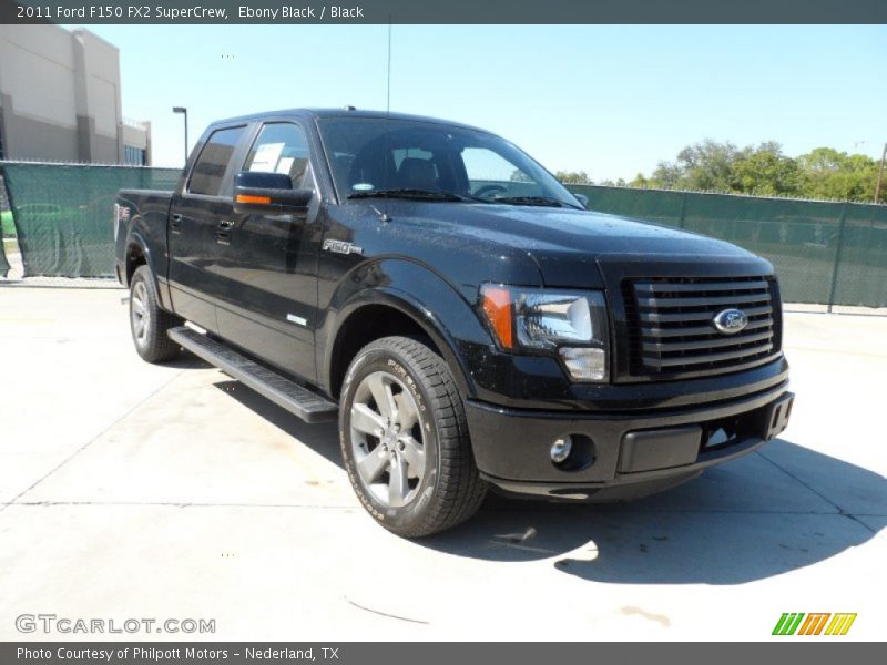 Ebony Black / Black 2011 Ford F150 FX2 SuperCrew