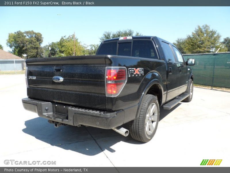 Ebony Black / Black 2011 Ford F150 FX2 SuperCrew