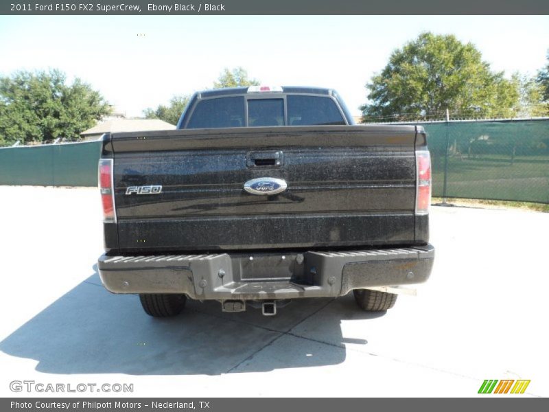 Ebony Black / Black 2011 Ford F150 FX2 SuperCrew