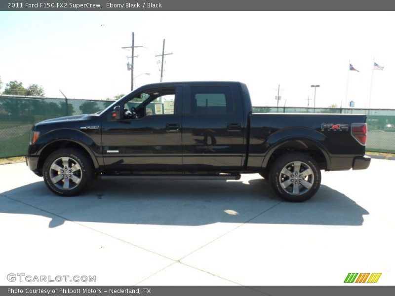 Ebony Black / Black 2011 Ford F150 FX2 SuperCrew