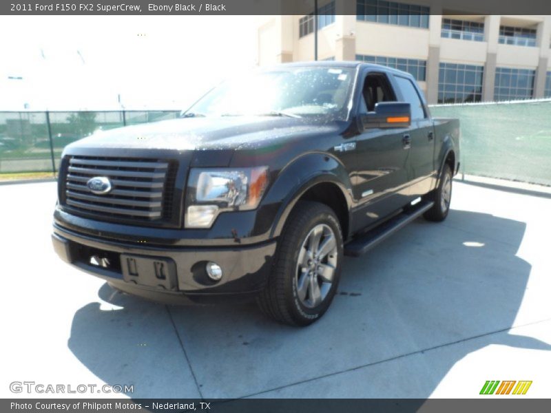 Ebony Black / Black 2011 Ford F150 FX2 SuperCrew
