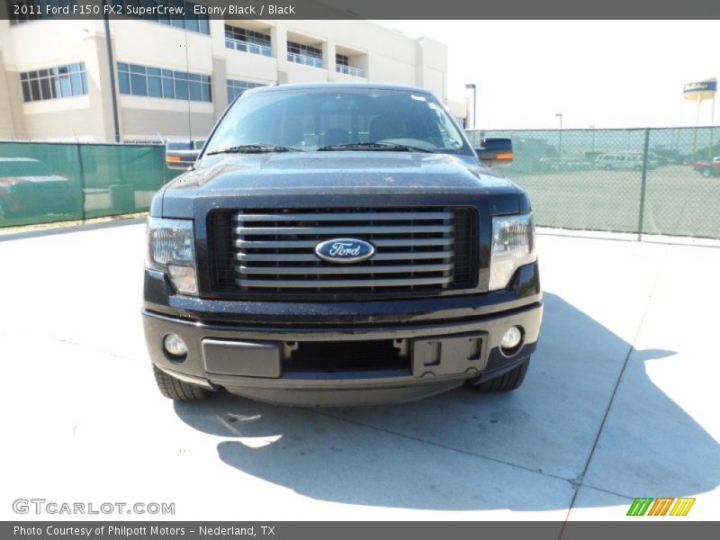 Ebony Black / Black 2011 Ford F150 FX2 SuperCrew