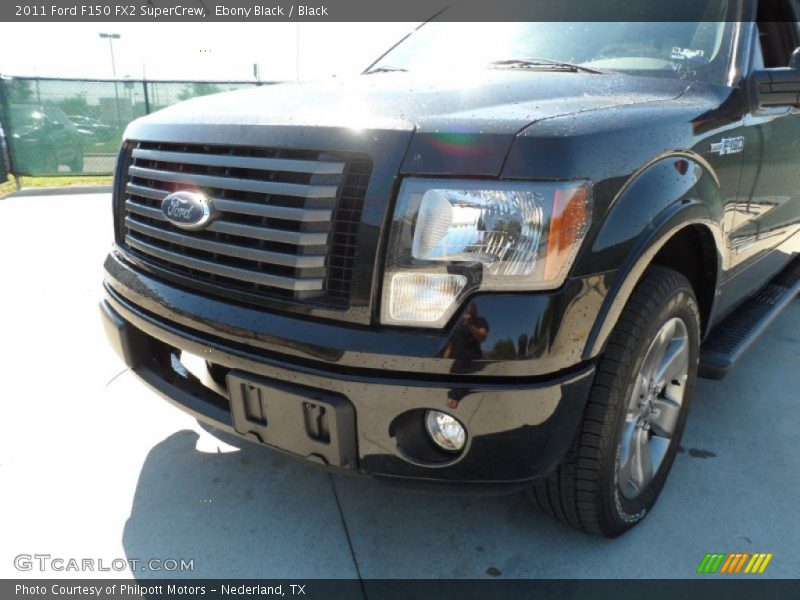 Ebony Black / Black 2011 Ford F150 FX2 SuperCrew