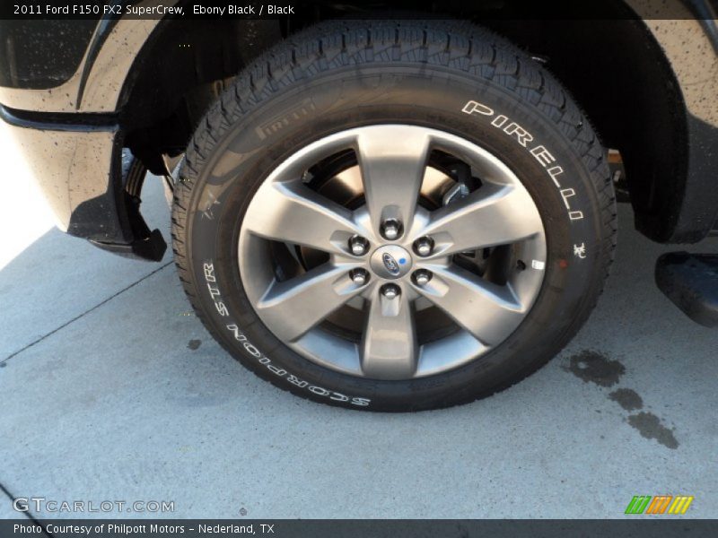 Ebony Black / Black 2011 Ford F150 FX2 SuperCrew