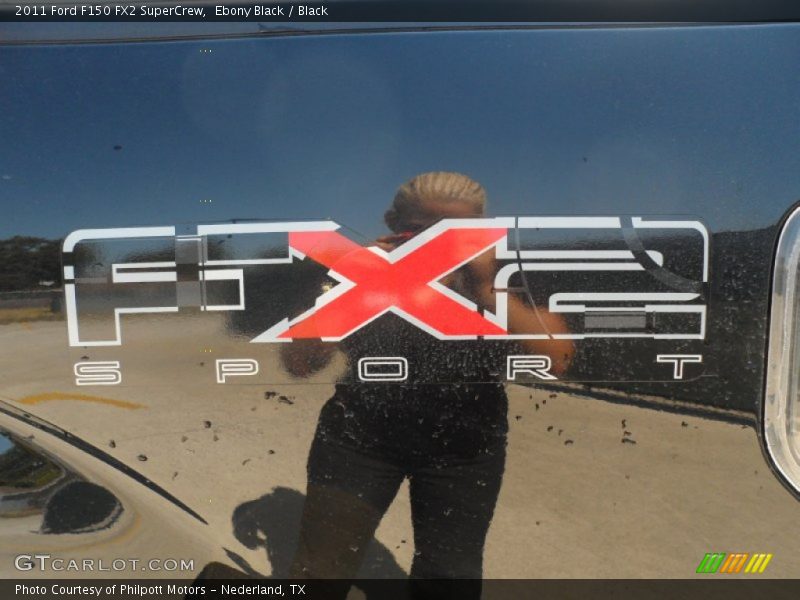 Ebony Black / Black 2011 Ford F150 FX2 SuperCrew