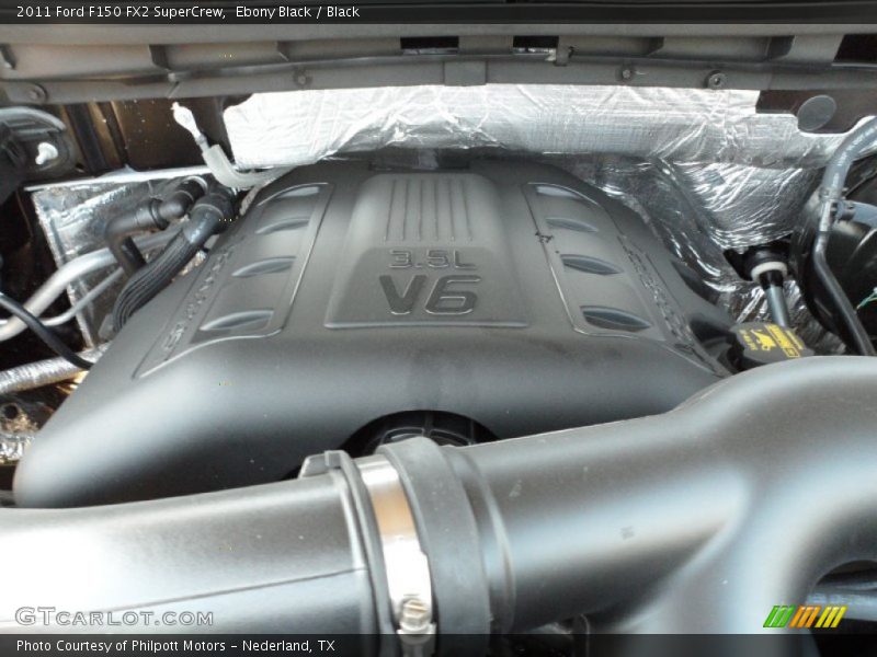 Ebony Black / Black 2011 Ford F150 FX2 SuperCrew