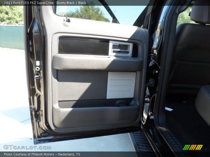 Ebony Black / Black 2011 Ford F150 FX2 SuperCrew
