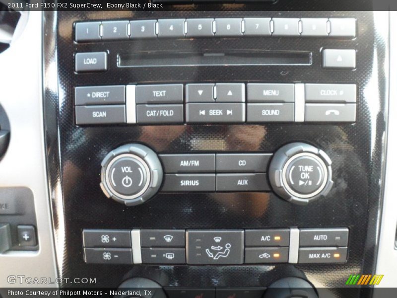 Ebony Black / Black 2011 Ford F150 FX2 SuperCrew