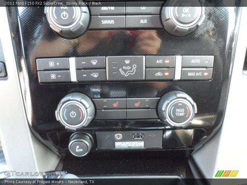 Ebony Black / Black 2011 Ford F150 FX2 SuperCrew