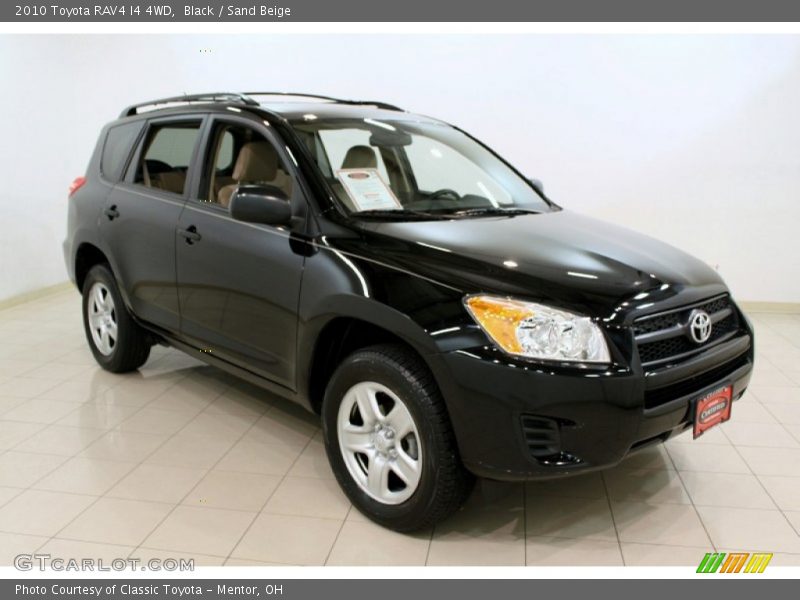 Black / Sand Beige 2010 Toyota RAV4 I4 4WD