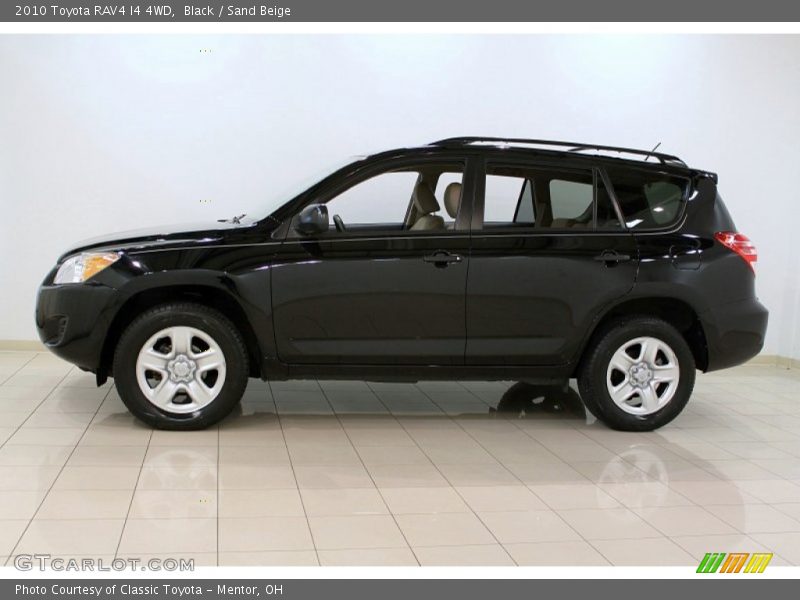 Black / Sand Beige 2010 Toyota RAV4 I4 4WD
