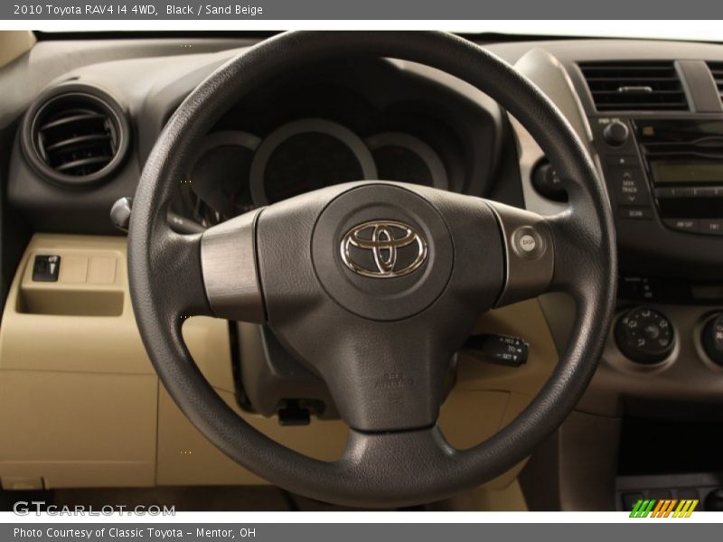 Black / Sand Beige 2010 Toyota RAV4 I4 4WD