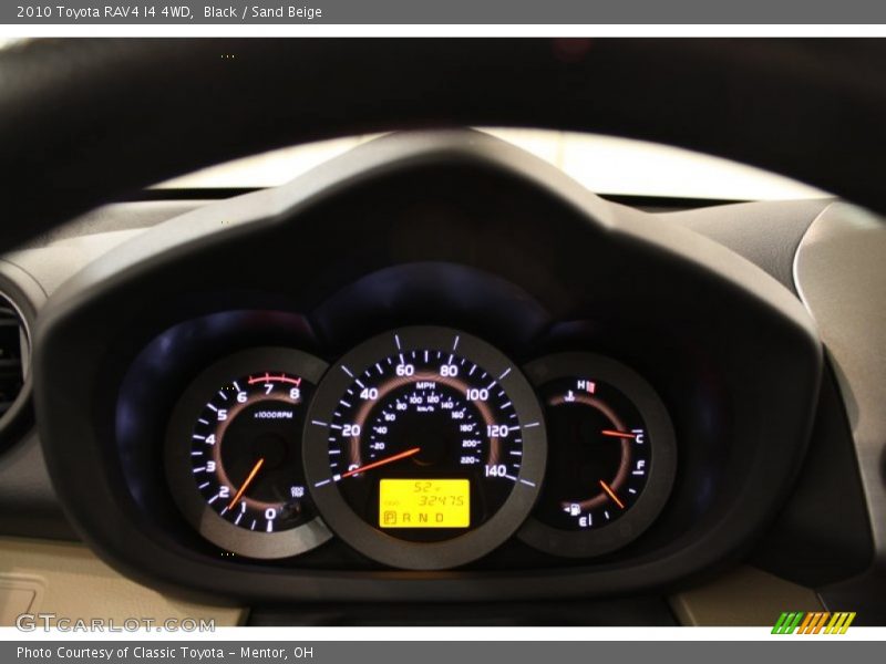 Black / Sand Beige 2010 Toyota RAV4 I4 4WD