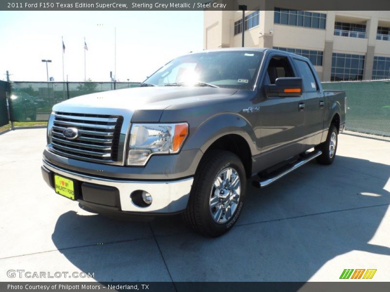 Sterling Grey Metallic / Steel Gray 2011 Ford F150 Texas Edition SuperCrew