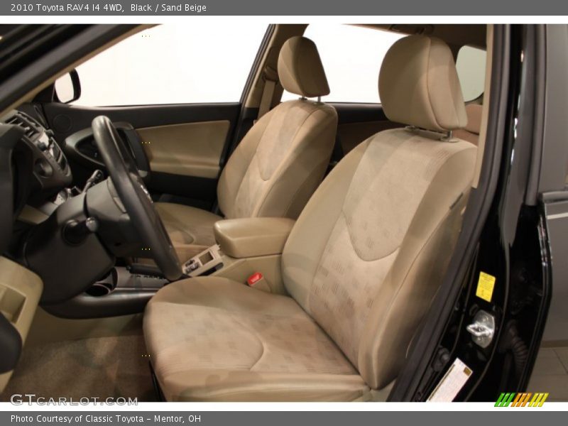 Black / Sand Beige 2010 Toyota RAV4 I4 4WD