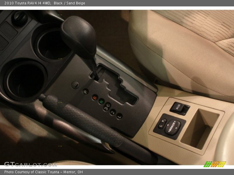Black / Sand Beige 2010 Toyota RAV4 I4 4WD