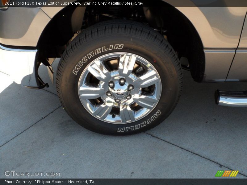 Sterling Grey Metallic / Steel Gray 2011 Ford F150 Texas Edition SuperCrew